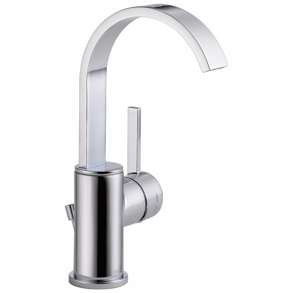 MONOCOMANDO DE LAVATORIO MANDOLIN CROMADO DELTA FAUCET