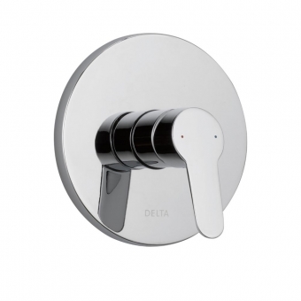 MONOCOMANDO DE CHUVEIRO COM BASE CELESTE CROMADO DELTA FAUCET