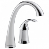 MONOCOMANDO DE COZINHA COM DUCHA REMOVÍVEL TOUCH PILAR - CROMADO - DELTA FAUCET