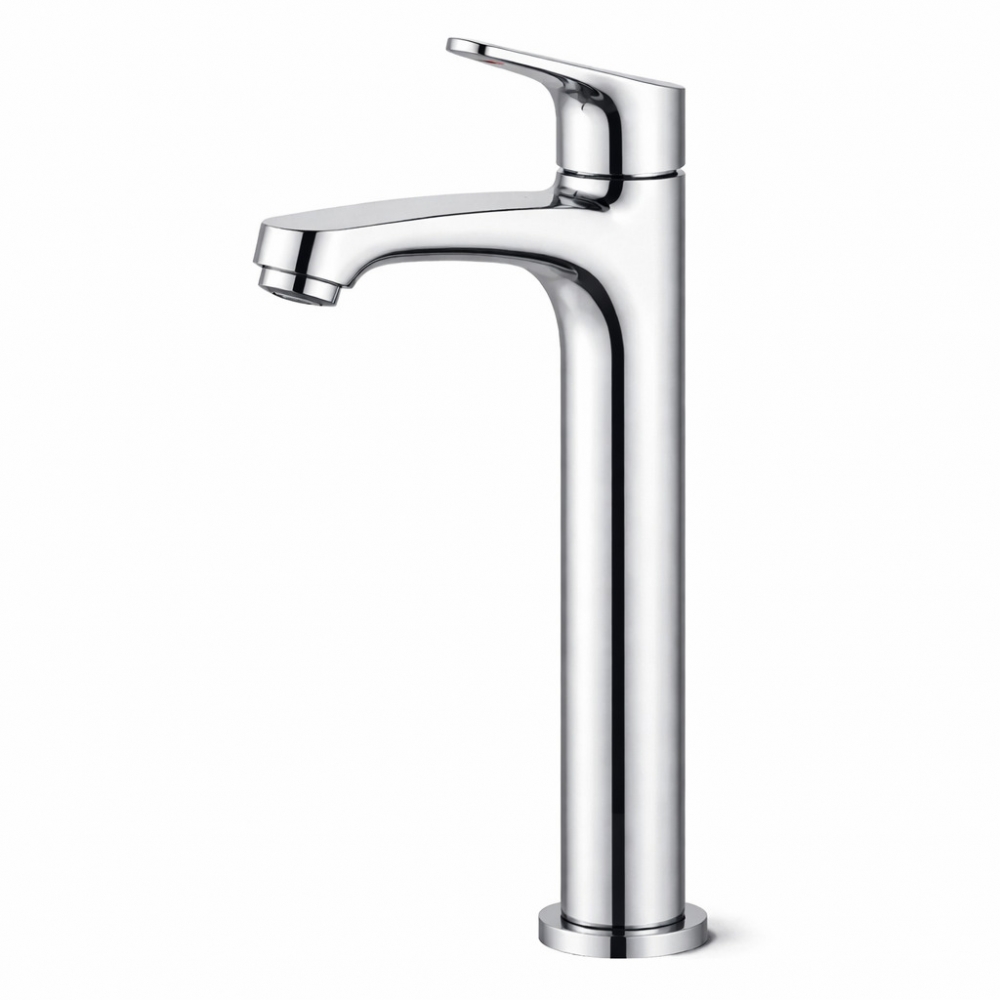 MONOCOMANDO DE LAVATORIO BICA ALTA MANDOLIN CROMADO DELTA FAUCET