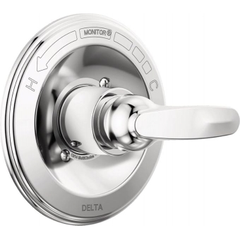 ACABAMENTO DE MONOCOMANDO DE CHUVEIRO BALANCEADOR DE PRESSÃO CORE B - CROMADO - DELTA FAUCET