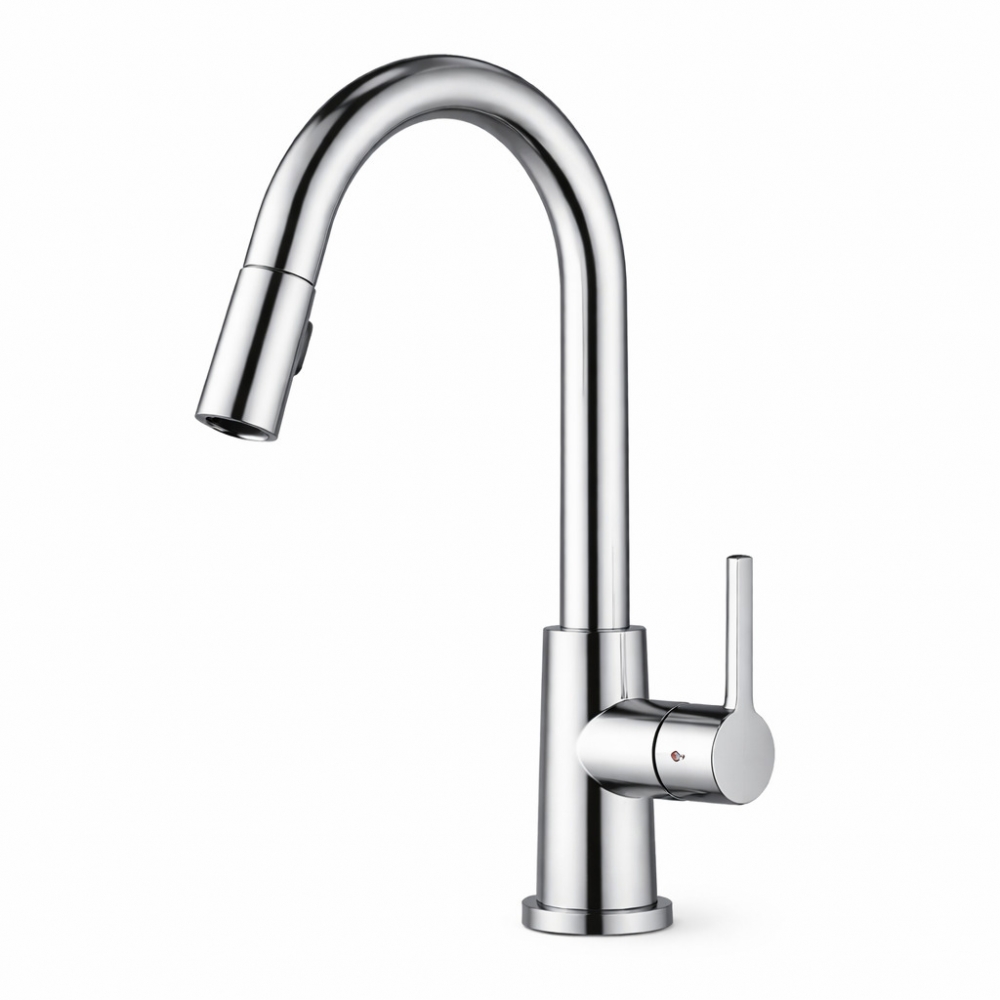 MONOCOMANDO DE COZINHA TRINSIC CROMADO DELTA FAUCET