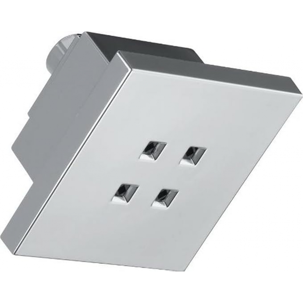 CHUVEIRO QUADRADO 10CM H2OKINETIC - CROMADO - DELTA FAUCET