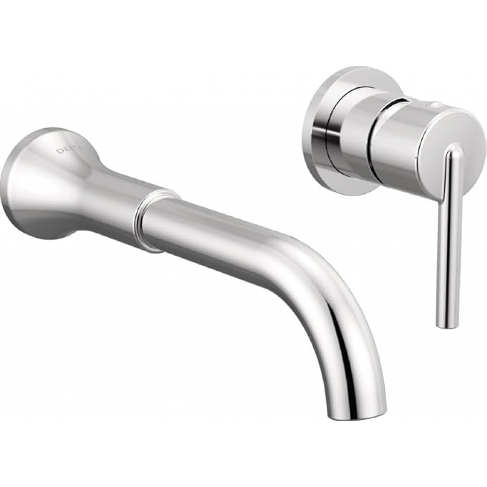 MONOCOMANDO DE LAVATÓRIO DE PAREDE TRINSIC CROMADO DELTA FAUCET