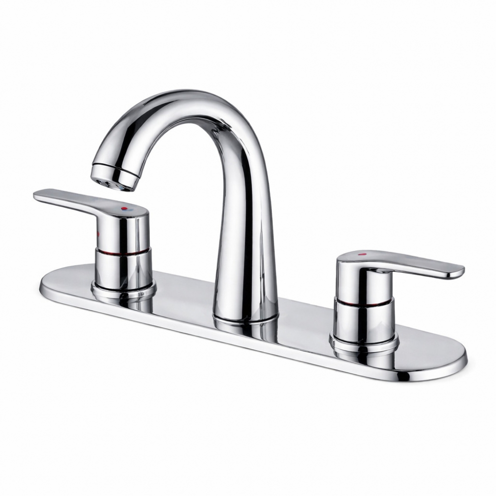 MONOCOMANDO DE LAVATORIO COM PLACA MANDOLIN CROMADO DELTA FAUCET